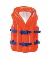 Oranje zwemvest voor kinderen